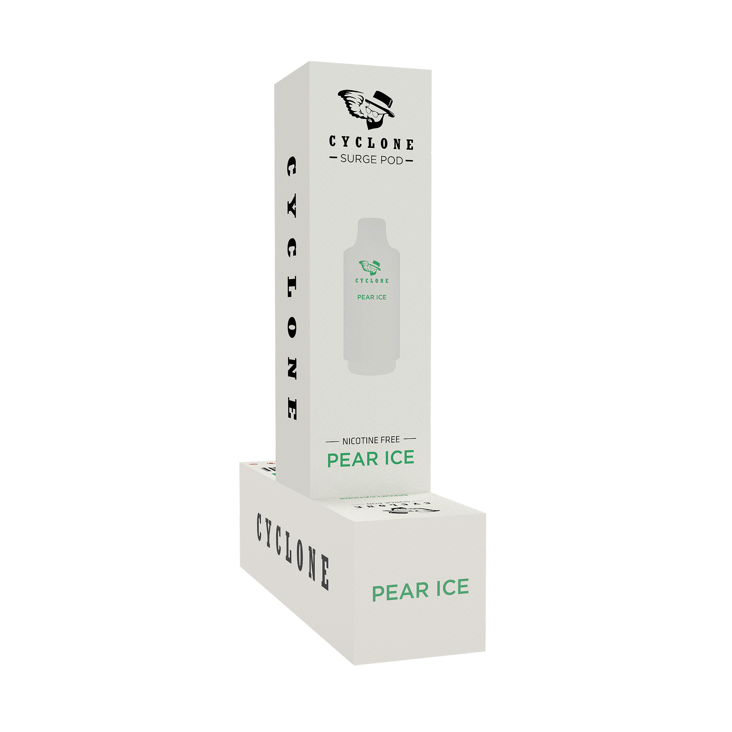 surge pear ice nicotine free vape pod