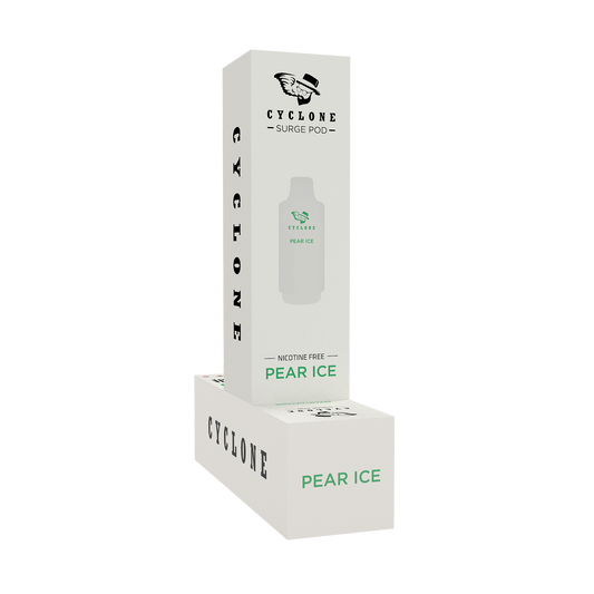 surge pear ice nicotine free vape pod