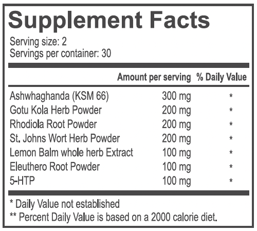 Anxiety Relief Supplement