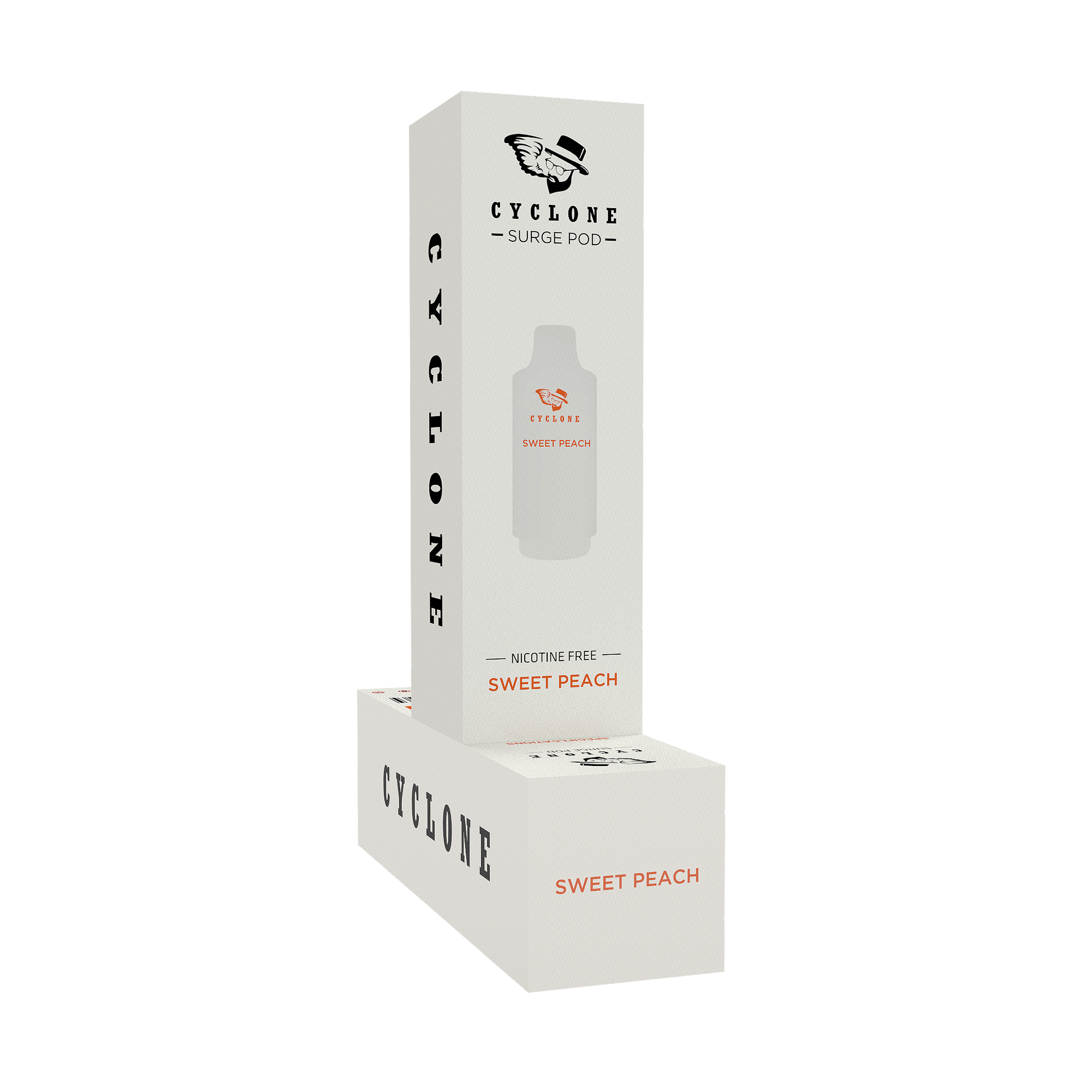 sweet peach nicotine free vape pod