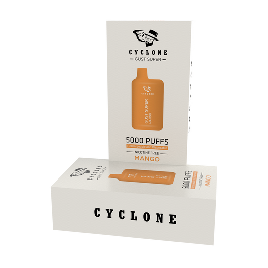 gust super mango nicotine free disposable