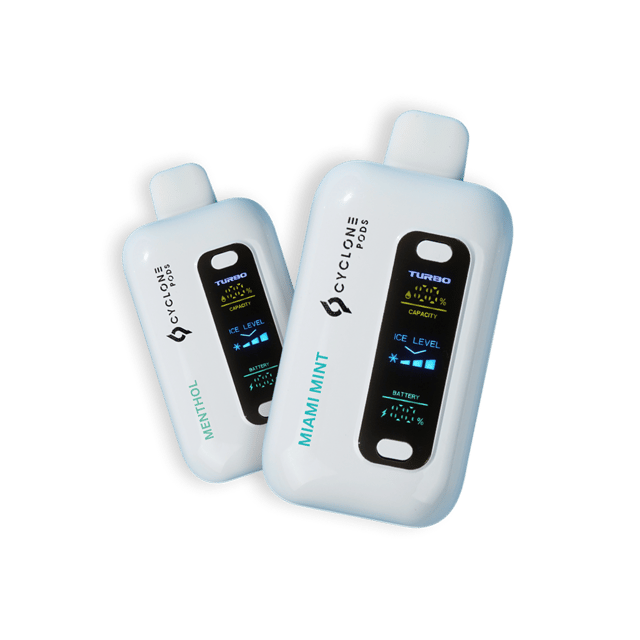 Gust Pro classic flavor vapes — Menthol, Mint, Miami Mint