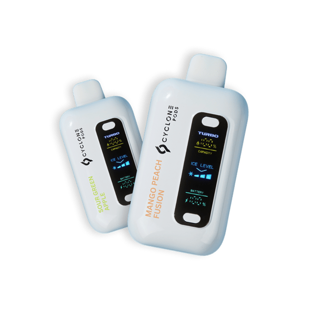 Gust Pro fruit flavor vapes — Kiwi Passionfruit, Lychee Aloe, Mango Peach Fusion
