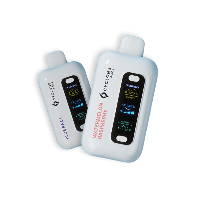Gust Pro razz and blend flavor vapes — BlueRazz, Watermelon Raspberry