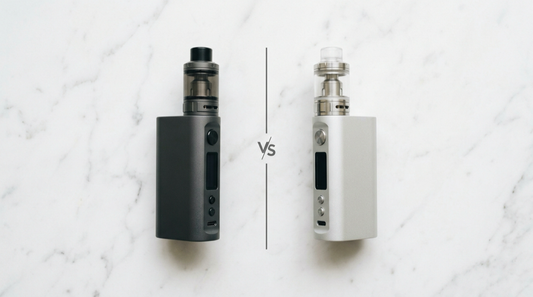 Two vape devices comparison — Cyclone Pods vs ARRØ