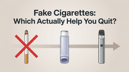 Fake Cigarettes: Which Actually Help You Quit? Comparison of cigarette, inhaler, and vape