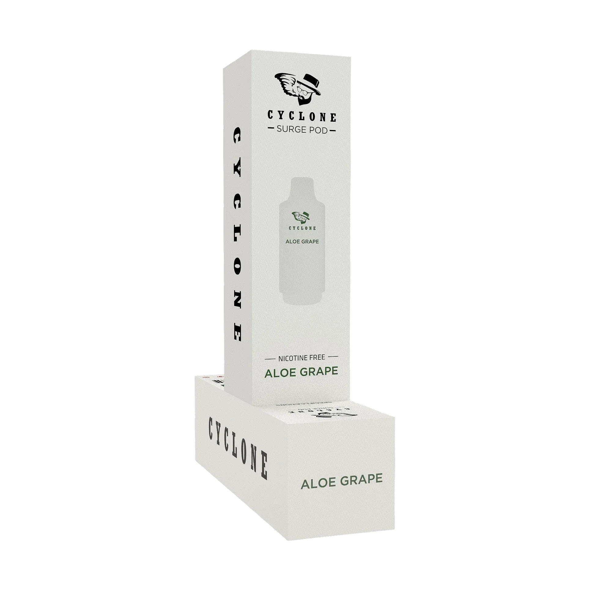 Zero Nicotine Surge Aloe Grape Pod Cyclone Pods Zero Nicotine Surge Aloe Grape Pod Cyclone Pods