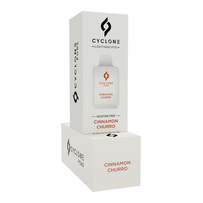Lightning Cinnamon Churro Pod Cyclone Pods Lightning Cinnamon Churro Pod Cyclone Pods