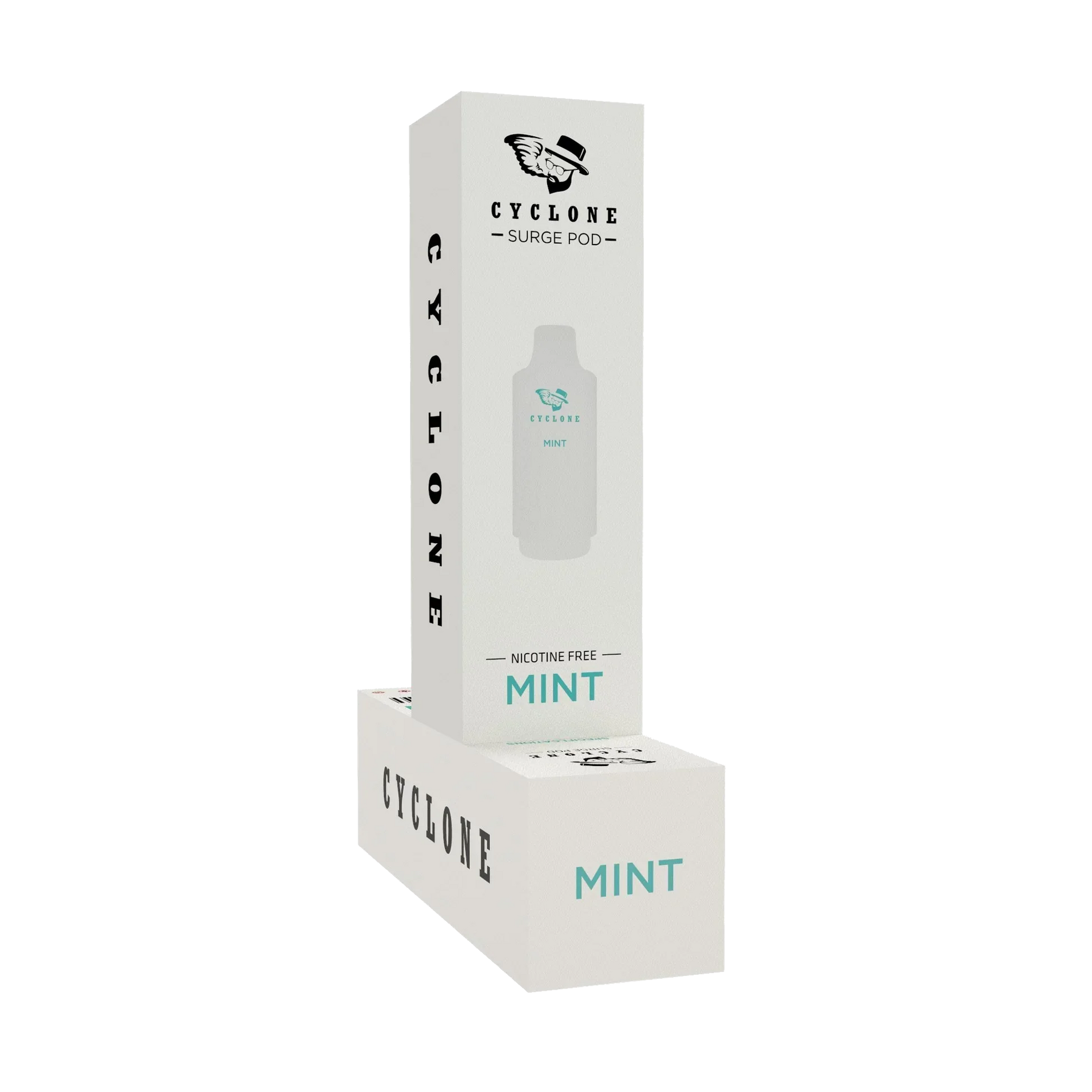 Zero Nicotine Surge Mint Pod  Cyclone Pods