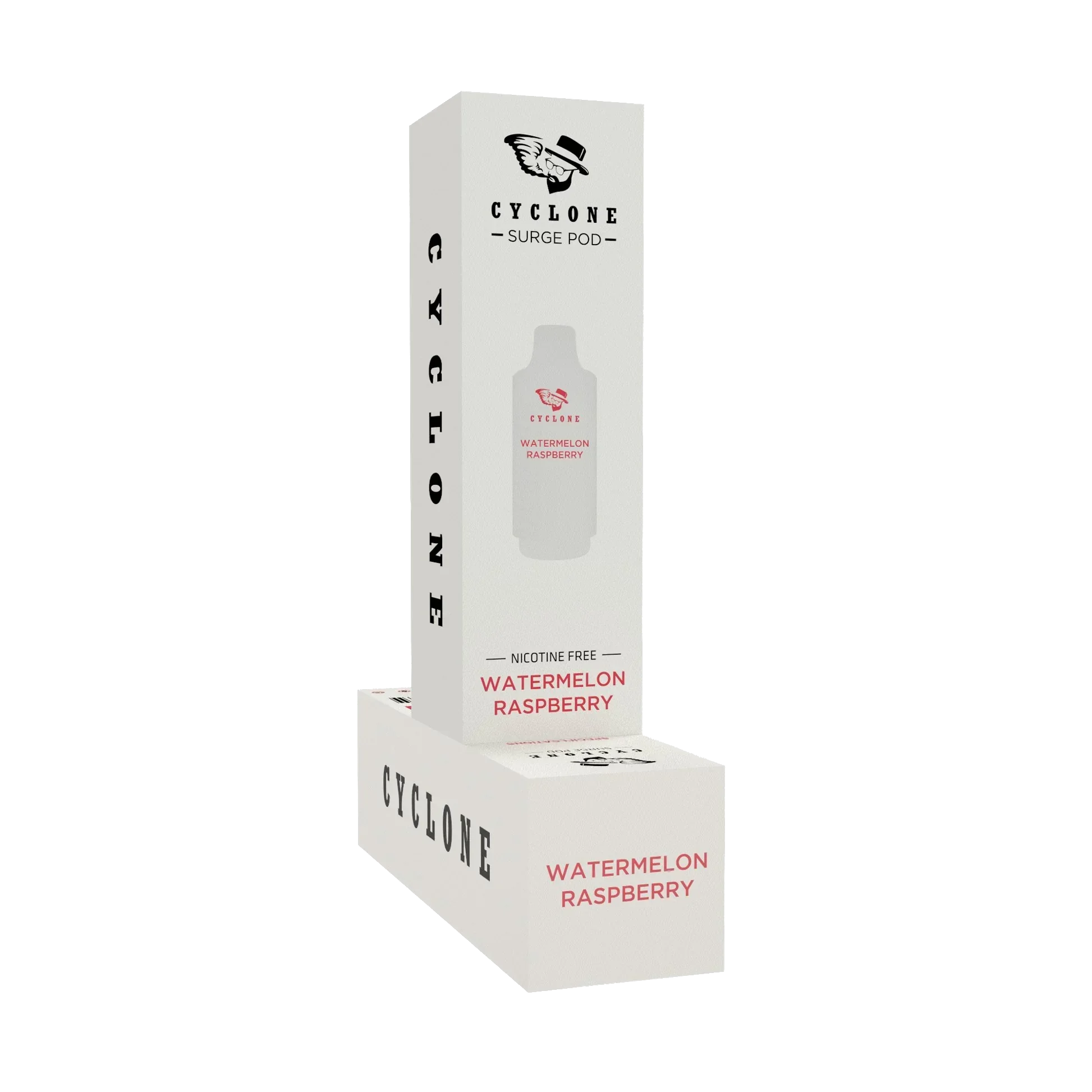 Zero Nicotine Surge Watermelon Raspberry Pod – Cyclone Pods