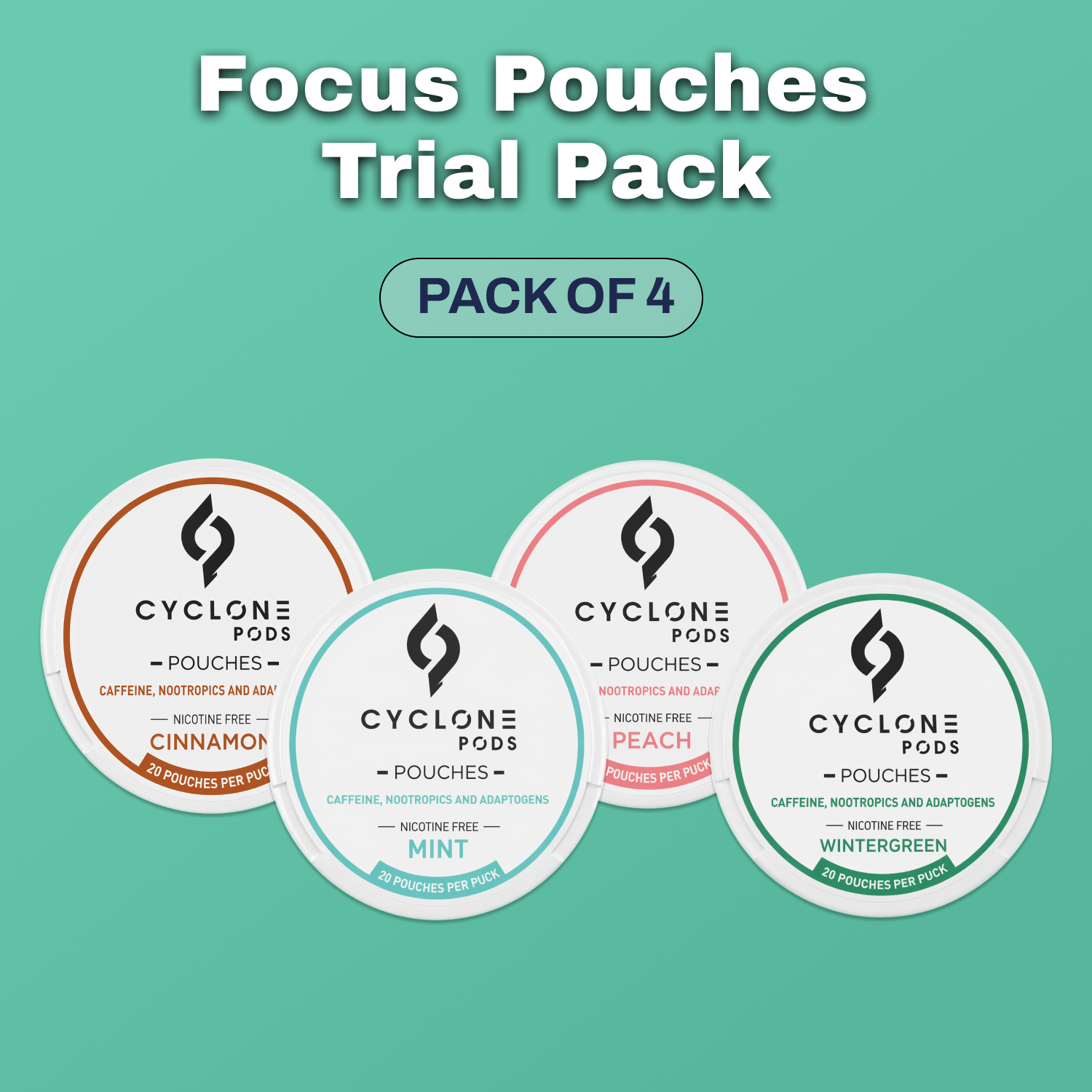 Focus Pouches Mini Trial Pack of 4 product image