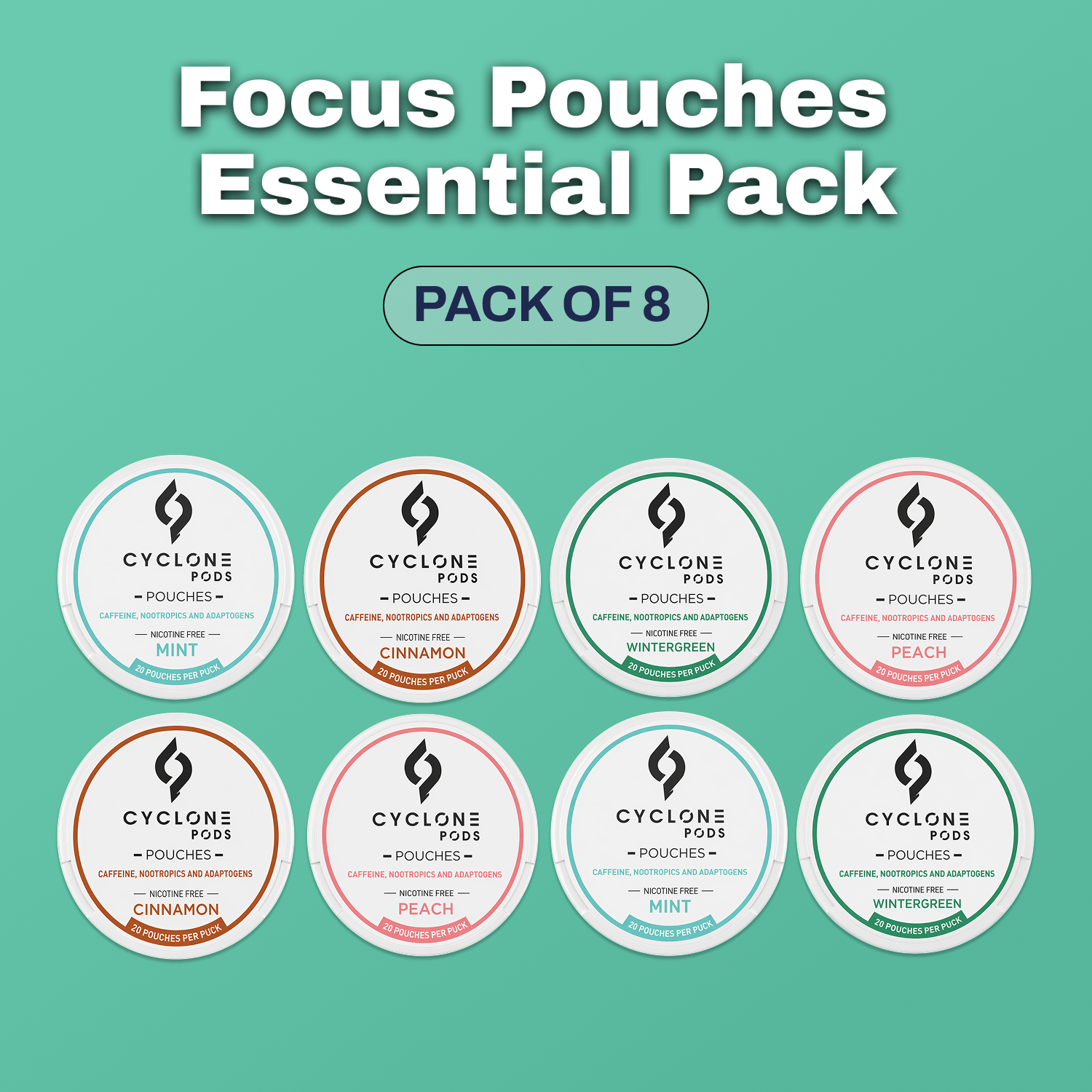 Focus Pouches Essential Pack of 8 product image