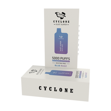 Nicotine Free Gust Super Menthol Rechargeable Disposable Vape