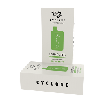 Nicotine Free Gust Super Menthol Rechargeable Disposable Vape
